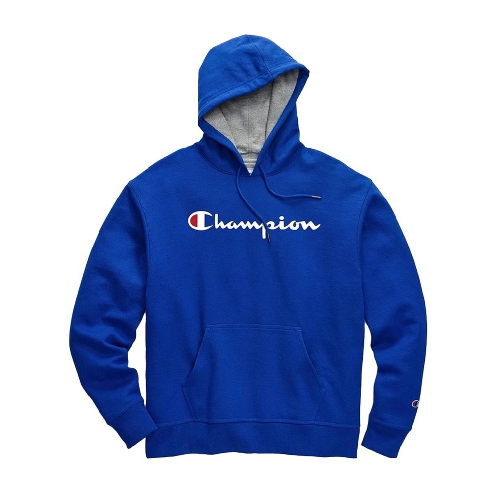 Champion Men's Royal Blue Hoodie, Size S - Brand New With Tags